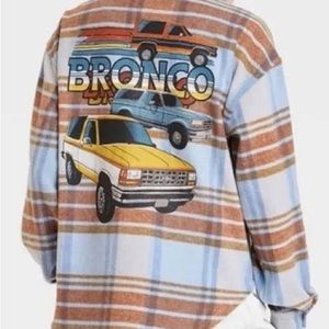 Bronco plaid shacket